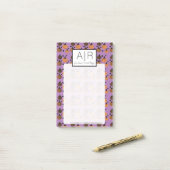 キュートハロウィーンカボチャ紙吹雪 ポストイット (デスク上)