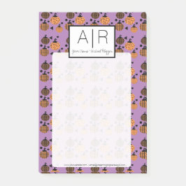 キュートハロウィーンカボチャ紙吹雪 ポストイット