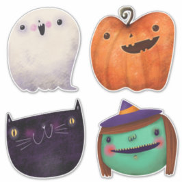 キュートハロウィーンコレクシ不気味ョン シール