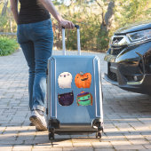 キュートハロウィーンコレクシ不気味ョン シール (スーツケースインサイチュ)