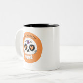 キュートハロウィーンシュガースカル ツートーンマグカップ (正面左)