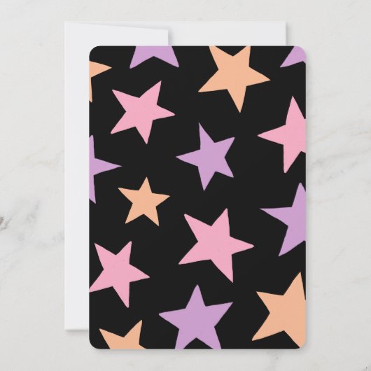 キュートハロウィーンスカルパステルサンキューユー誕生日 サンキューカード (裏面)