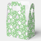 キュートハロウィーンスカル紙吹雪カボチャパンフラッシング フェイバーボックス (オープン)