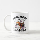 キュートハロウィーンスポオクタキュラー先生 コーヒーマグカップ (左)