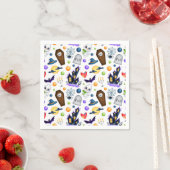 キュートハロウィーンテーマ スタンダードカクテルナプキン (インサイチュ)