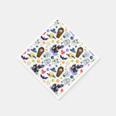 キュートハロウィーンテーマ スタンダードカクテルナプキン (角)