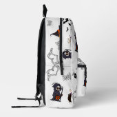 キュートハロウィーンデザインリュックサック プリントバックパック (左)