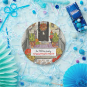 キュートハロウィーンハウスパーティー紙プレート ペーパープレート (パーティー)