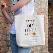 キュートハロウィーンパンプキンリトルブー子供の誕生日 トートバッグ