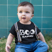 キュートハロウィーンベビーブーパーソナライズされた トドラーTシャツ