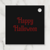 キュートハロウィーンヴァンパイアカスタム フェイバータグ (裏面)