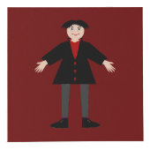 キュートハロウィーンヴァンパイアカスタム フォトキューブ (正面)