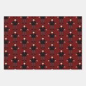 キュートハロウィーンヴァンパイアカスタム ラッピングペーパーシート (正面)