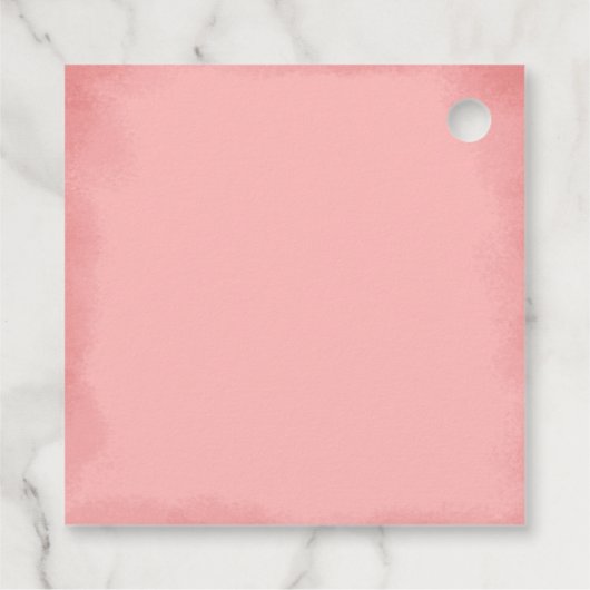 キュートハロウィーン幽霊スプオクタキュラ誕生日のお願い フェイバータグ (裏面)