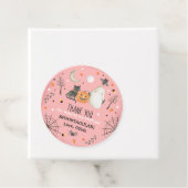 キュートハロウィーン幽霊スポオクタキュラー誕生日デコール フェイバータグ (インサイチュ)