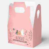 キュートハロウィーン幽霊スポオクタキュラー誕生日デコール フェイバーボックス (オープン)