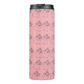 キュートハロウィーン幽霊デザイン タンブラー (裏面)