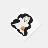 キュートハロウィーン幽霊紙ナプキンス スタンダードカクテルナプキン (角)