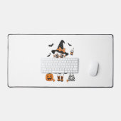 キュートハロウィーン幽霊 デスクマット (キーボード&マウス)