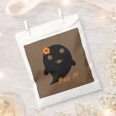 キュートハロウィーン幽霊 フェイバーバッグ (クリップ留めされた状態)