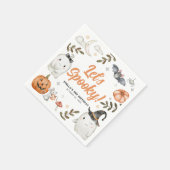 キュートハロウィーン誕生日ナプキンス スタンダードカクテルナプキン (角)