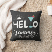 キュートハローサマービーチ クッション (ブランケット)