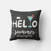 キュートハローサマービーチ クッション (裏面)