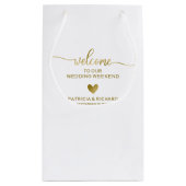 キュートハート結婚ズウェルカムホテルスモール抱き枕 スモールペーパーバッグ (裏面)