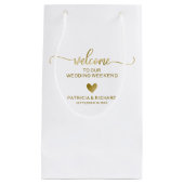 キュートハート結婚ズウェルカムホテルスモール抱き枕 スモールペーパーバッグ (正面)