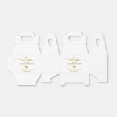 キュートハート結婚ズウェルカムホテルフェイスボックス フェイバーボックス (折り畳みなし)