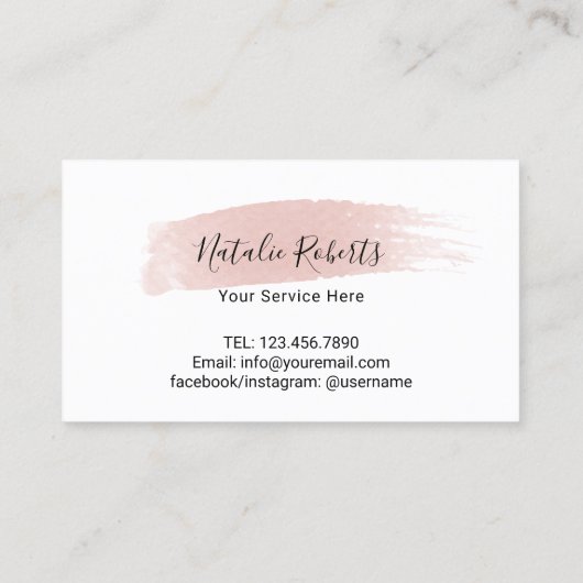 キュートハート美しいサロンスパホリデーレッドロイヤリティ ロイヤリティカード (裏面)