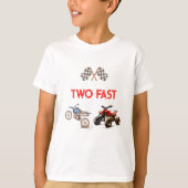 キュートバイク複合テーマ誕生日 Tシャツ (正面)
