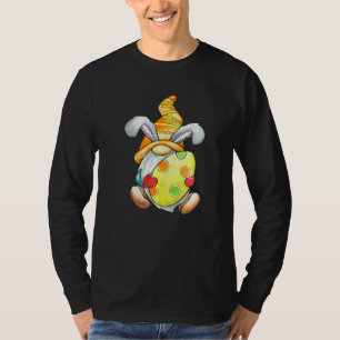 キュートバカラフルニー顔絞り染め格言イースターデイ Tシャツ