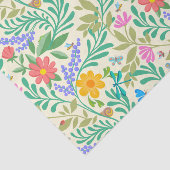 キュートバグおもしろいフローラ春サマーパステルイエロー 薄葉紙 (詳細)