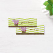 キュートバタフライカップケーキ誕生日パーティーDIYギフトラベル (デスク)