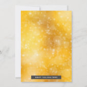 キュートバタフライ子供の誕生日パーティの招待状 招待状 (裏面)