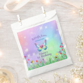 キュートバタフライ誕生日ギフトお願いバッグ フェイバーバッグ (クリップ留めされた状態)