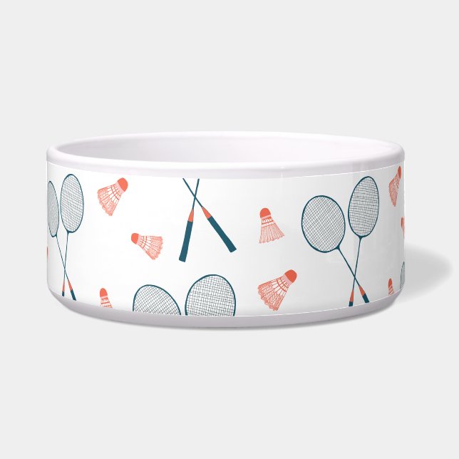 キュートバドミントンバーディラケットシュトルコックレトロ ボウル (正面)
