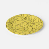 キュートバナナス紙プレート ペーパープレート (アングル)