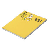 キュートバナナ名前をカスタムする ノートパッド (回転)