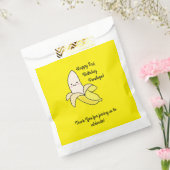 キュートバナナ子供の誕生日かわいい フェイバーバッグ (封をした状態)