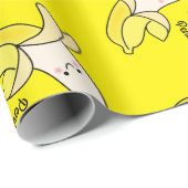 キュートバナナ子供の誕生日かわいい ラッピングペーパー (ロールコーナー)