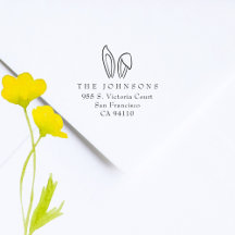 キュートバニーイヤーイースターファミリー差出人住所