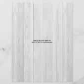 キュートバニーイースターエッグ狩り招待状フライヤー (裏面)