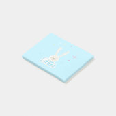 キュートバニーハッピーイースターエッグ狩りパーティー春 ポストイット (アングル)