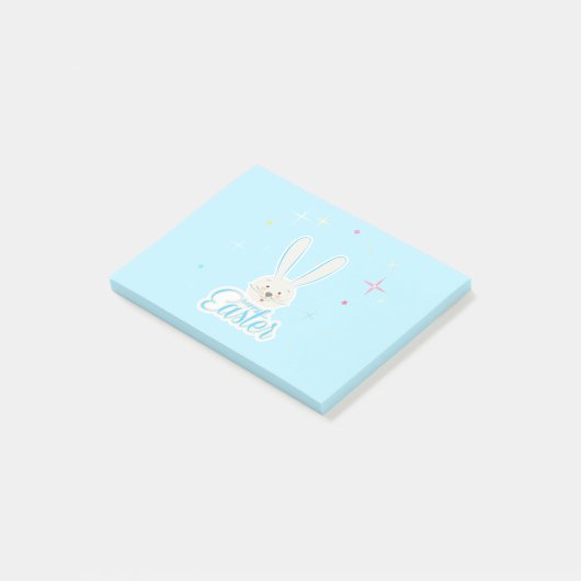 キュートバニーハッピーイースターエッグ狩りパーティー春 ポストイット (アングル)