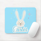 キュートバニーハッピーイースターエッグ狩りパーティー春 マウスパッド (マウス)