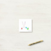 キュートバニーハッピーイースターホリデーパーティートレンディー ポストイット (デスク上)