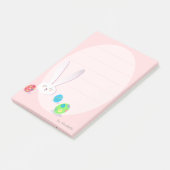 キュートバニーハッピーイースターホリデーパーティートレンディー ポストイット (アングル)