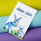 キュートバニーハッピーイースター シーズンカード